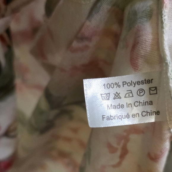 Show Me Your Mumu Brie Short Robe Garden of Blooms Floral Wrap O/S - Picture 5 of 5